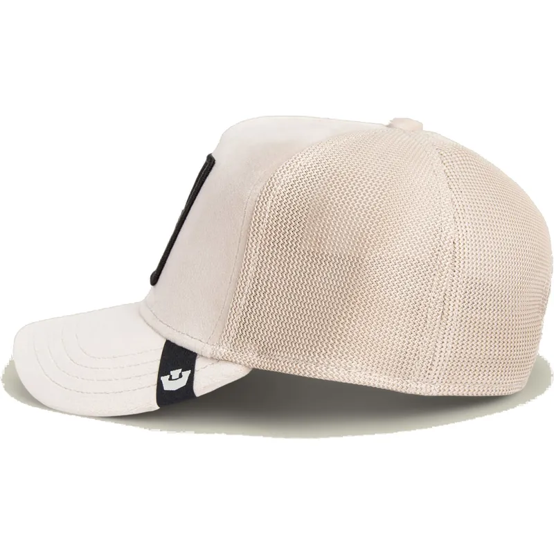 cappello-trucker-beige-cane-dobermann-beware-doberman-velour-the-farm-di-goorin-bros