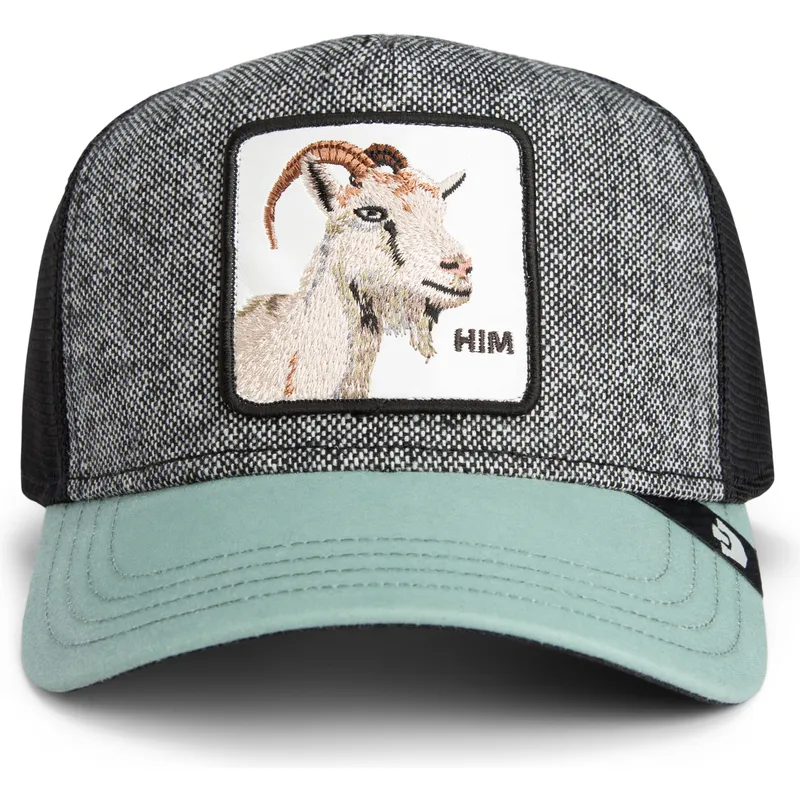 mehrfarbige-trucker-kappe-ziege-him-goat-verry-dapper-the-farm-von-goorin-bros
