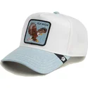 trucker-cap-weiss-und-blau-adler-fly-high-denim-the-farm-von-goorin-bros