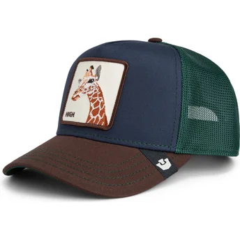 Czapka trucker wielokolorowa żyrafa High Tri Tone The Farm od Goorin Bros.