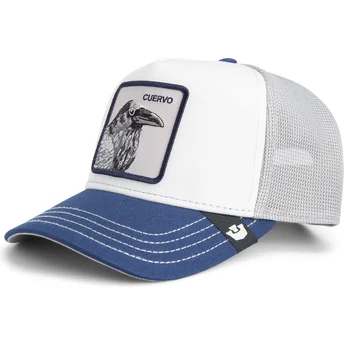 Mehrfarbige Trucker-Kappe Krähe Tri Tone The Farm von Goorin Bros.