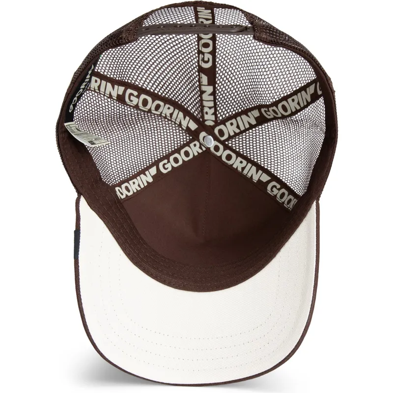 czapka-trucker-brazowa-czaszka-the-cancelled-skull-grit-the-farm-od-goorin-bros