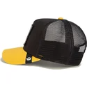 schwarze-und-gelbe-trucker-kappe-fur-jungen-skorpion-deadly-mini-the-farm-von-goorin-bros