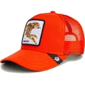 goorin-bros-the-nonstop-mini-the-farm-kinder-trucker-kappe-in-orange-mit-gepardenmotiv