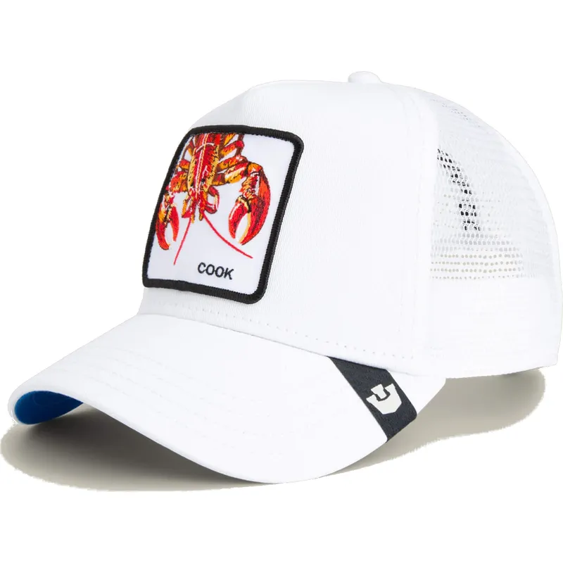 biala-czapka-trucker-dla-chlopca-homar-lemme-cook-mini-the-farm-goorin-bros