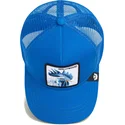 casquette-trucker-bleue-pour-enfant-coq-hollywood-mini-the-farm-goorin-bros