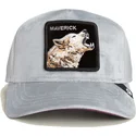 cappellino-trucker-grigio-lupo-maverick-wolf-velour-the-farm-di-goorin-bros