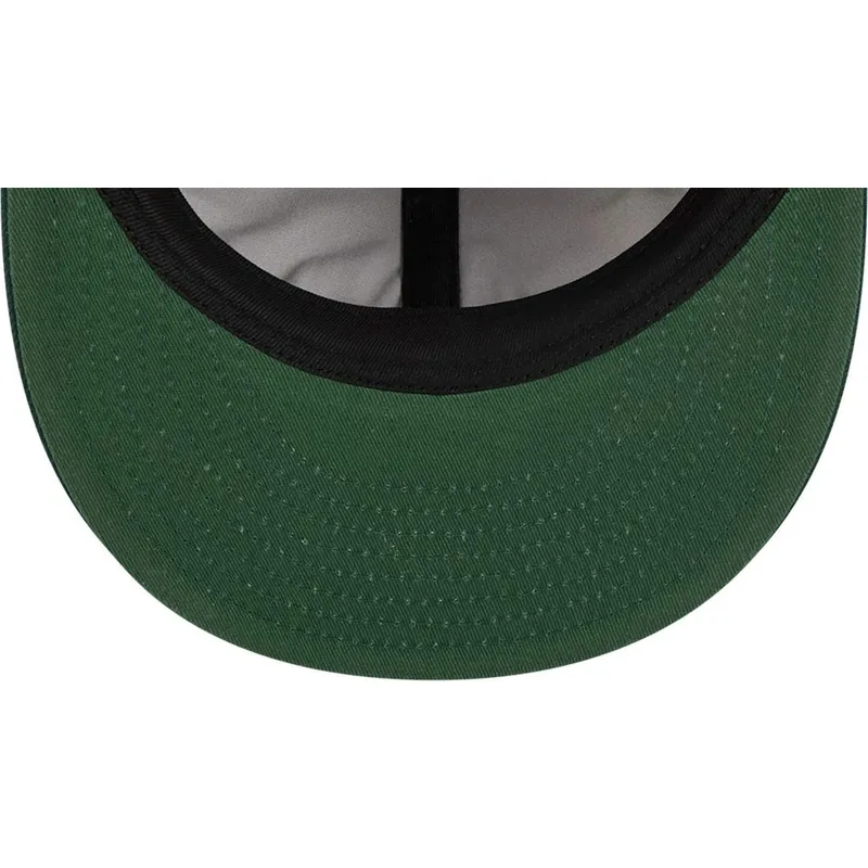justerbar-brun-och-gron-platt-keps-9fifty-retro-crown-wool-pinstripe-fran-oakland-athletics-mlb-av-new-era
