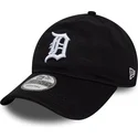 schwarze-verstellbare-curved-cap-9twenty-merino-wool-der-detroit-tigers-mlb-von-new-era