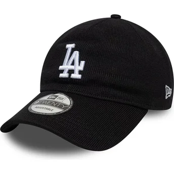 Czarna regulowana czapka z zakrzywionym daszkiem 9TWENTY Merino Wool Los Angeles Dodgers MLB New Era