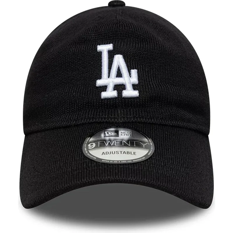 los-angeles-dodgers-mlb-new-era-justerbar-svart-bojd-keps-9twenty-merino-wool