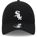 regulowana-czarna-czapka-z-zakrzywionym-daszkiem-9twenty-z-welny-merynosow-chicago-white-sox-mlb-od-new-era