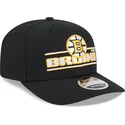 cappellino-curvo-nero-snapback-9seventy-stretch-snap-stated-dei-boston-bruins-nhl-di-new-era