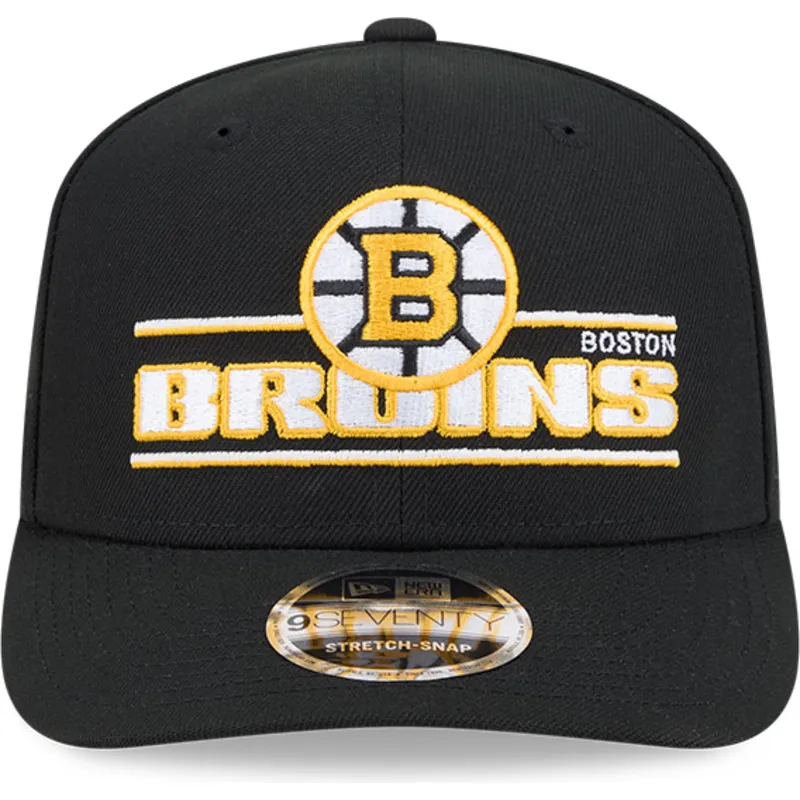 czarna-czapka-z-zakrzywionym-daszkiem-snapback-9seventy-stretch-snap-stated-boston-bruins-nhl-new-era