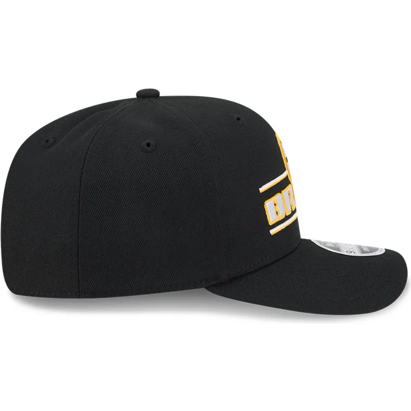 czarna-czapka-z-zakrzywionym-daszkiem-snapback-9seventy-stretch-snap-stated-boston-bruins-nhl-od-new-era