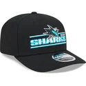 czarna-czapka-z-daszkiem-snapback-9seventy-stretch-snap-stated-san-jose-sharks-nhl-od-new-era