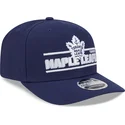 niebieska-czapka-z-zakrzywionym-daszkiem-snapback-9seventy-stretch-snap-stated-toronto-maple-leafs-nhl-new-era