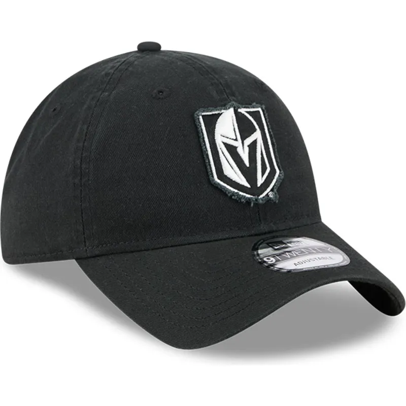 schwarze-verstellbare-curved-cap-9twenty-stamp-der-vegas-golden-knights-nhl-von-new-era
