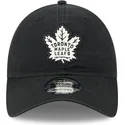 cappellino-curvo-nero-regolabile-9twenty-stamp-dei-toronto-maple-leafs-nhl-di-new-era