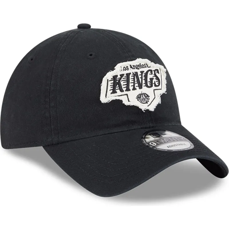 justerbar-svart-bojd-keps-9twenty-stamp-los-angeles-kings-nhl-fran-new-era