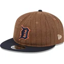 regulowana-czapka-z-daszkiem-9fifty-retro-crown-wool-pinstripe-detroit-tigers-mlb-od-new-era-w-kolorach-brazowym-i-granatowym