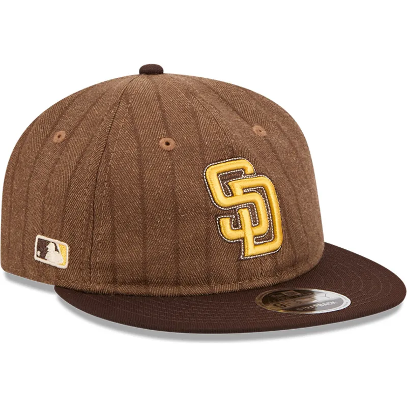 brazowa-regulowana-czapka-z-daszkiem-9fifty-retro-crown-wool-pinstripe-san-diego-padres-mlb-od-new-era