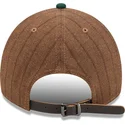 brun-och-gron-bojd-keps-justerbar-9twenty-a-frame-wool-pinstripe-fran-oakland-athletics-mlb-av-new-era
