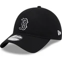 cappellino-curvo-nero-regolabile-9twenty-in-lana-merino-dei-boston-red-sox-mlb-di-new-era