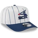 biala-i-granatowa-czapka-z-daszkiem-snapback-9fifty-a-frame-satin-pinstripe-chicago-white-sox-mlb-marki-new-era