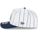 cappellino-snapback-9fifty-a-frame-satin-pinstripe-bianco-e-blu-dei-los-angeles-dodgers-mlb-di-new-era