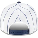 cappellino-snapback-9fifty-a-frame-satin-pinstripe-bianco-e-blu-dei-los-angeles-dodgers-mlb-di-new-era