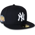 cappello-piatto-blu-navy-regolabile-59fifty-world-series-2009-side-patch-dei-new-york-yankees-mlb-di-new-era