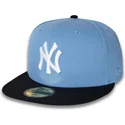 cappello-piatto-blu-regolato-59fifty-world-series-2003-side-patch-dei-new-york-yankees-mlb-di-new-era