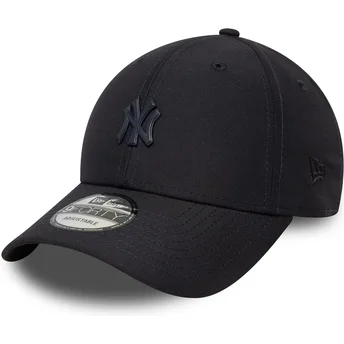 Casquette courbée bleue marine ajustable 9FORTY Pin New York Yankees MLB New Era