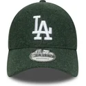 cappellino-curvo-verde-snapback-9forty-melton-wool-dei-los-angeles-dodgers-mlb-di-new-era