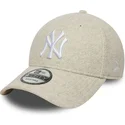 bezowa-czapka-z-zakrzywionym-daszkiem-snapback-9forty-melton-wool-new-york-yankees-mlb-od-new-era