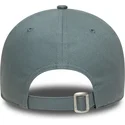 new-era-curved-brim-grey-logo-9forty-league-essential-new-york-yankees-mlb-grey-adjustable-cap