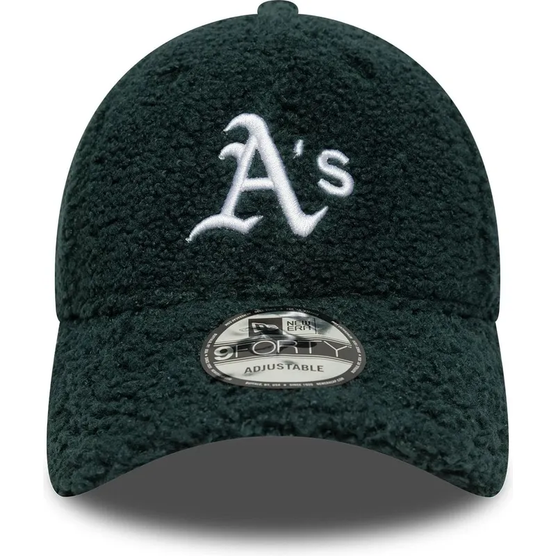 gron-bojd-justerbar-keps-9forty-winter-borg-fran-oakland-athletics-mlb-av-new-era
