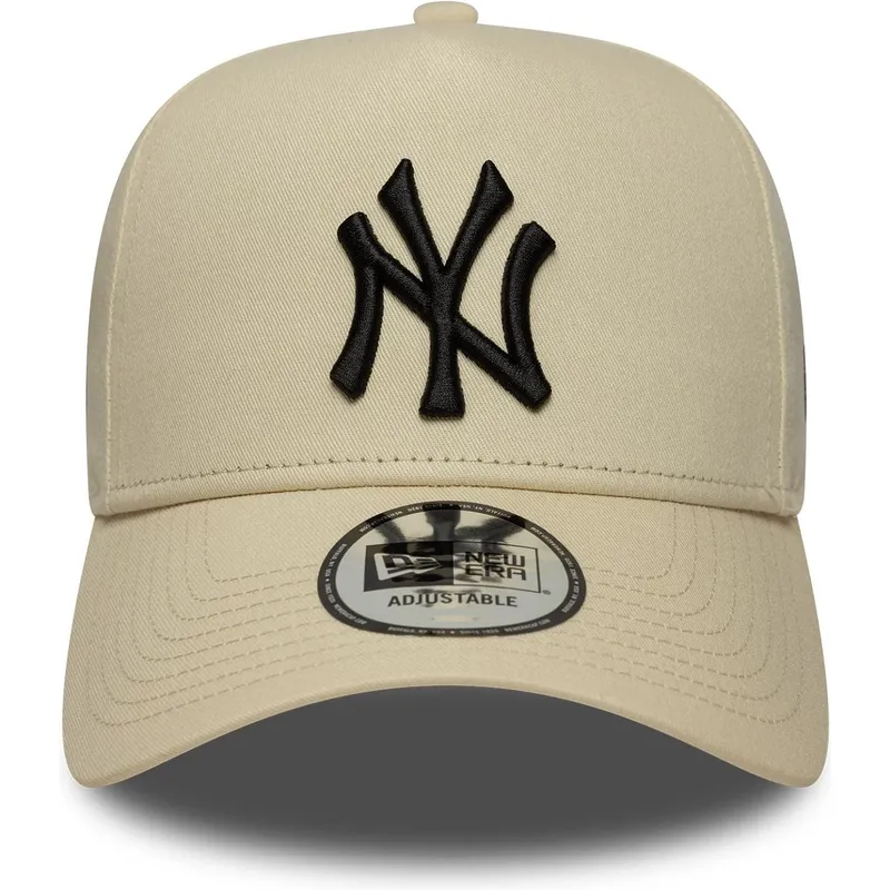 beige-bojd-skarm-snapback-9forty-e-frame-side-patch-keps-av-new-york-yankees-mlb-fran-new-era