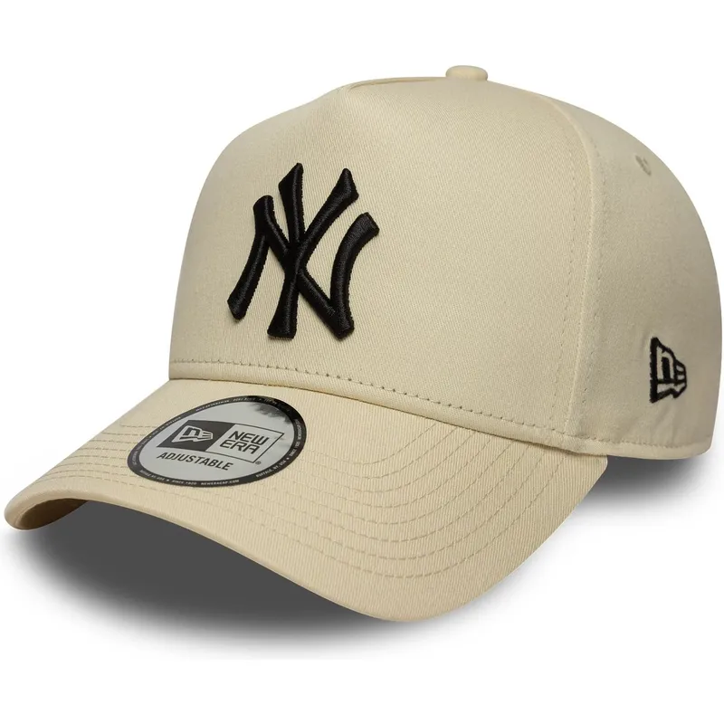 bezowa-czapka-z-daszkiem-typu-snapback-9forty-e-frame-side-patch-new-york-yankees-mlb-od-new-era