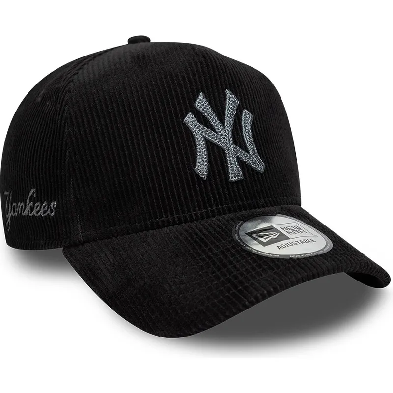 gorra-curva-negra-ajustable-9forty-e-frame-cord-de-new-york-yankees-mlb-de-new-era