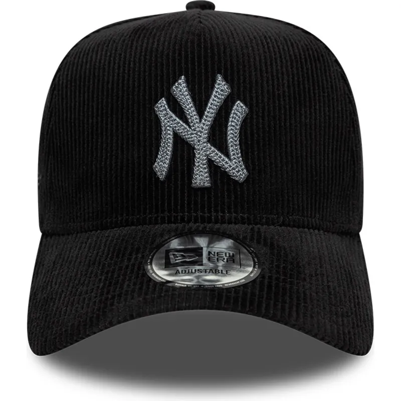 cappellino-nero-regolabile-9forty-e-frame-cord-dei-new-york-yankees-mlb-di-new-era