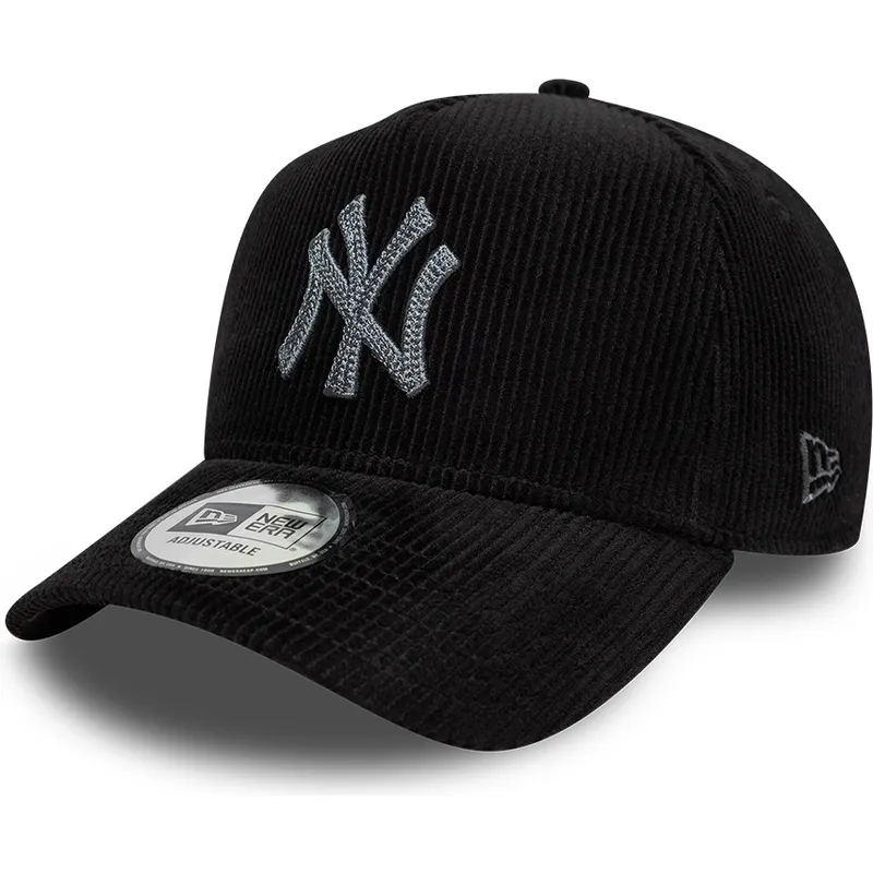 justerbar-svart-bojd-keps-9forty-e-frame-cord-new-york-yankees-mlb-fran-new-era