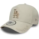 cappellino-curvo-beige-snapback-con-logo-beige-9forty-e-frame-tonal-icon-dei-los-angeles-dodgers-mlb-di-new-era