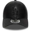 czarna-czapka-z-zakrzywionym-daszkiem-snapback-z-czarnym-logo-9forty-m-crown-pu-los-angeles-dodgers-mlb-od-new-era