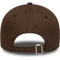 new-era-curved-brim-rocky-mountains-9twenty-wordmark-brown-adjustable-cap