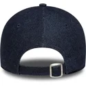 new-era-new-york-yankees-mlb-9forty-sequin-denim-damen-verstellbare-marineblaue-curved-kappe