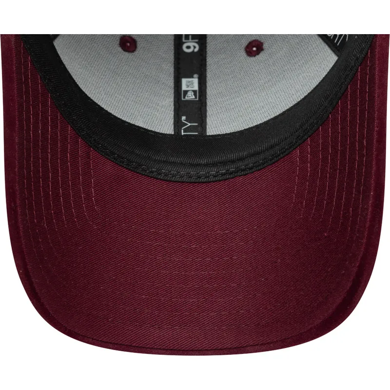 gorra-curva-granate-ajustable-para-mujer-9forty-velour-de-los-angeles-dodgers-mlb-de-new-era