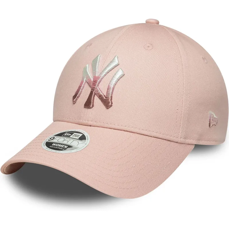 gorra-curva-rosa-ajustable-para-mujer-9forty-metallic-logo-de-new-york-yankees-mlb-de-new-era