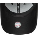 cappellino-curvo-nero-regolabile-da-donna-9forty-metallic-logo-dei-new-york-yankees-mlb-di-new-era